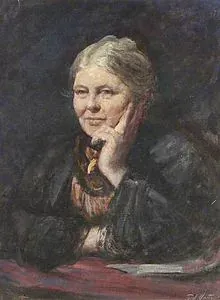 Charlotte Mason, 1902 portrait by Frederic Yates